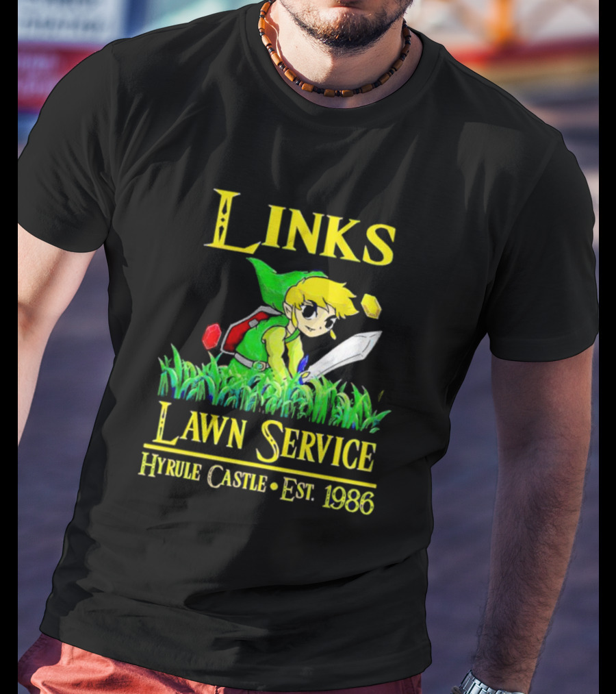 Links Lawn Service Hyrule Castle Est. 1986 T-Shirt