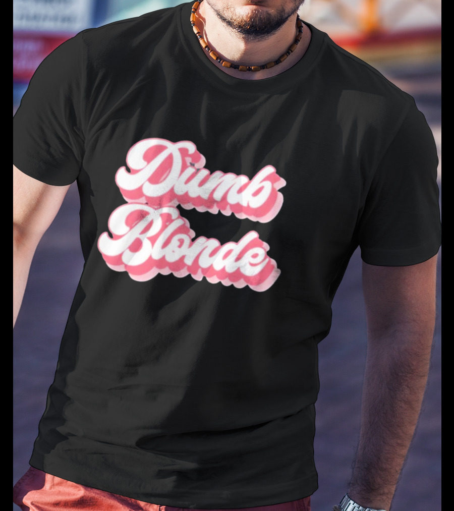 Dumb Blonde Barbie Movie Aesthetic T-Shirt