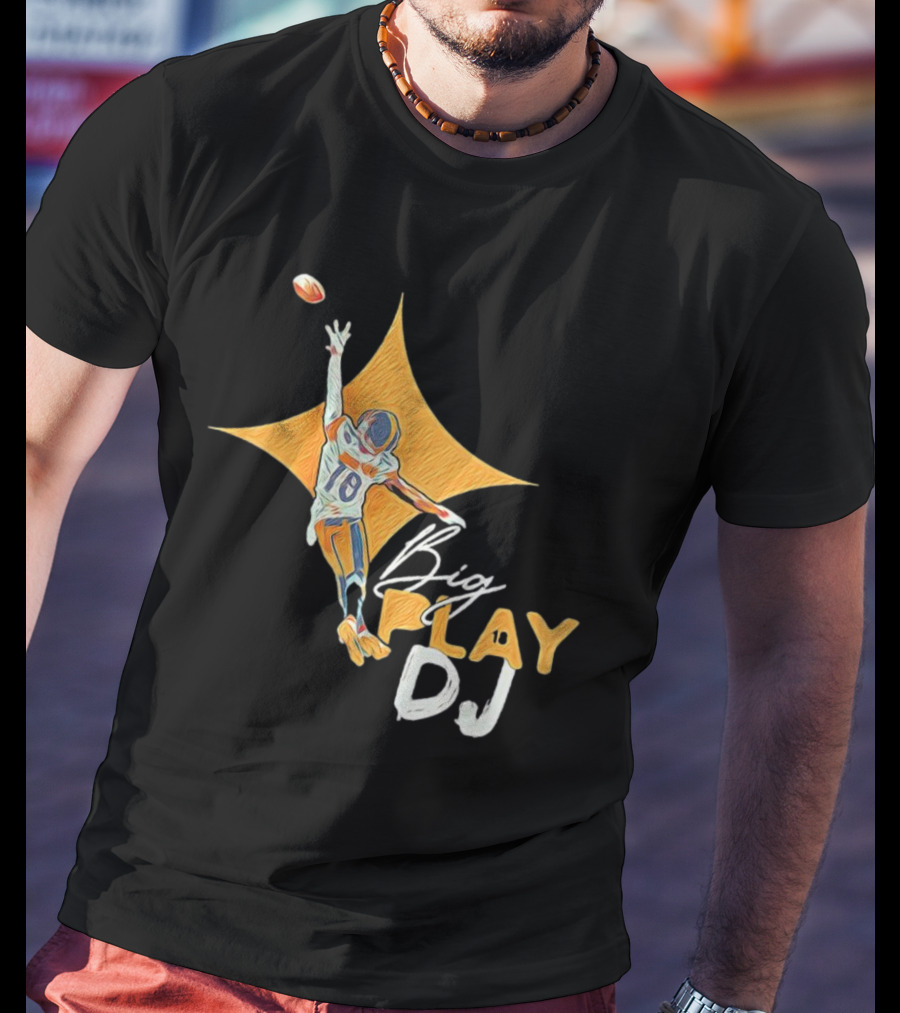 Big Play DJ Pittsburgh Steelers Football Star Catch 18 T-Shirt