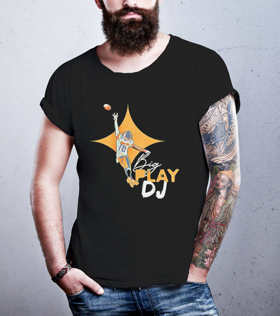 Big Play DJ Pittsburgh Steelers Football Star Catch 18 T-Shirt