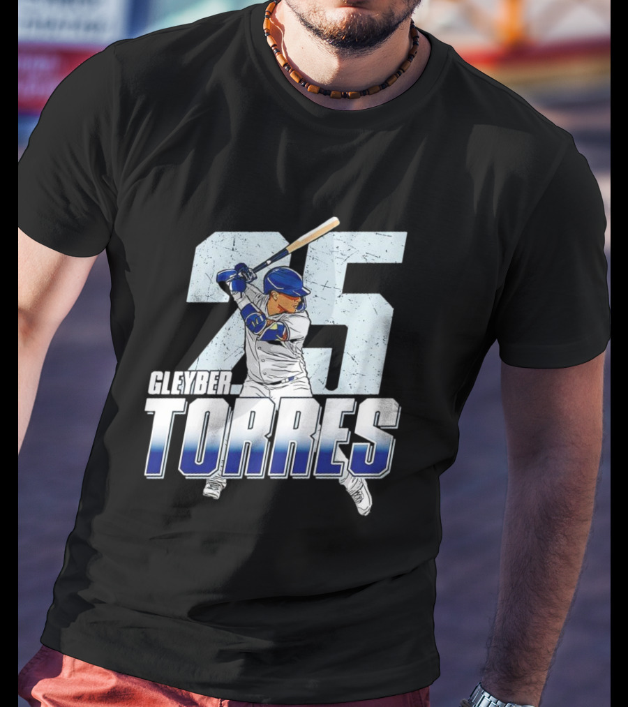 Gleyber Torres 25 New York Yankees MLB T-Shirt