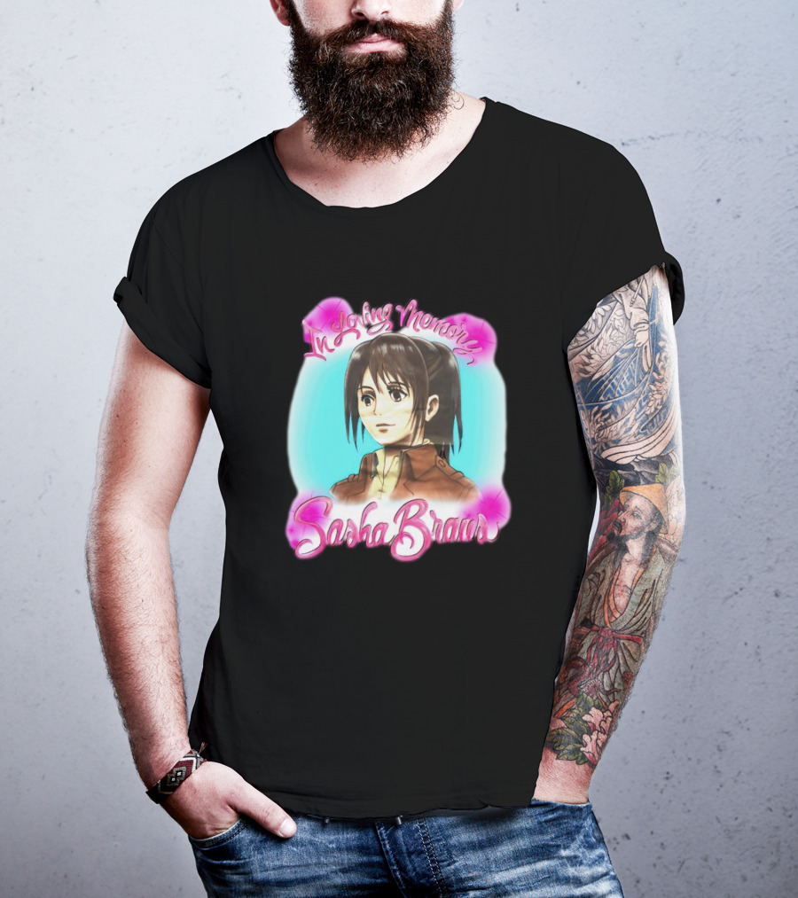 In Loving Memory Sasha Braus Attack On Titan T-Shirt