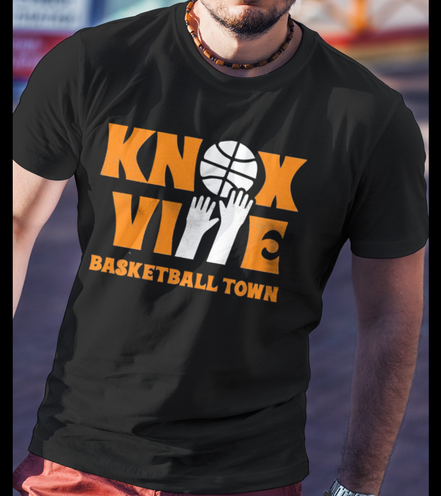 Knoxville Basketball Town Hoops Enthusiast T-Shirt