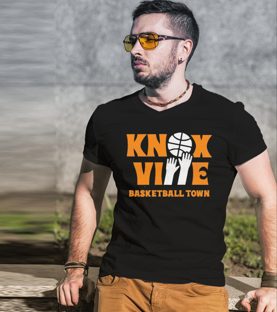 Knoxville Basketball Town Hoops Enthusiast T-Shirt