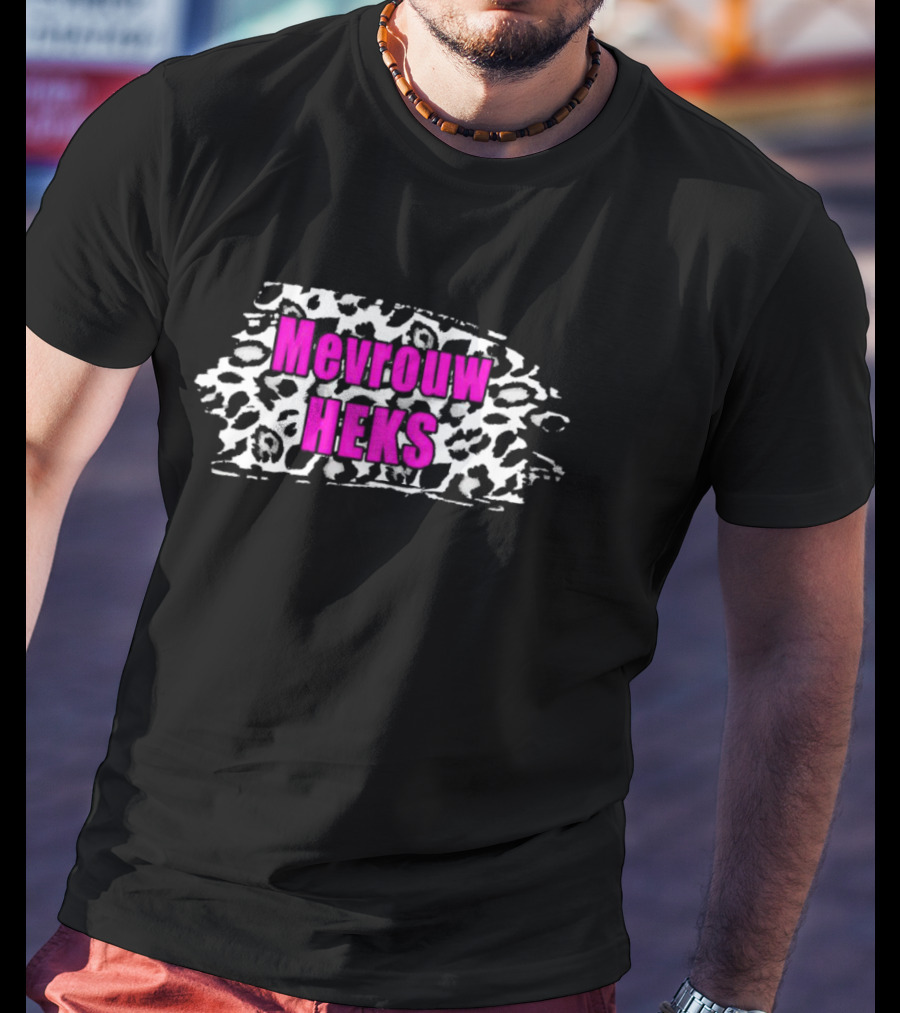 Mevrouw HEKS Leopard Print T-Shirt