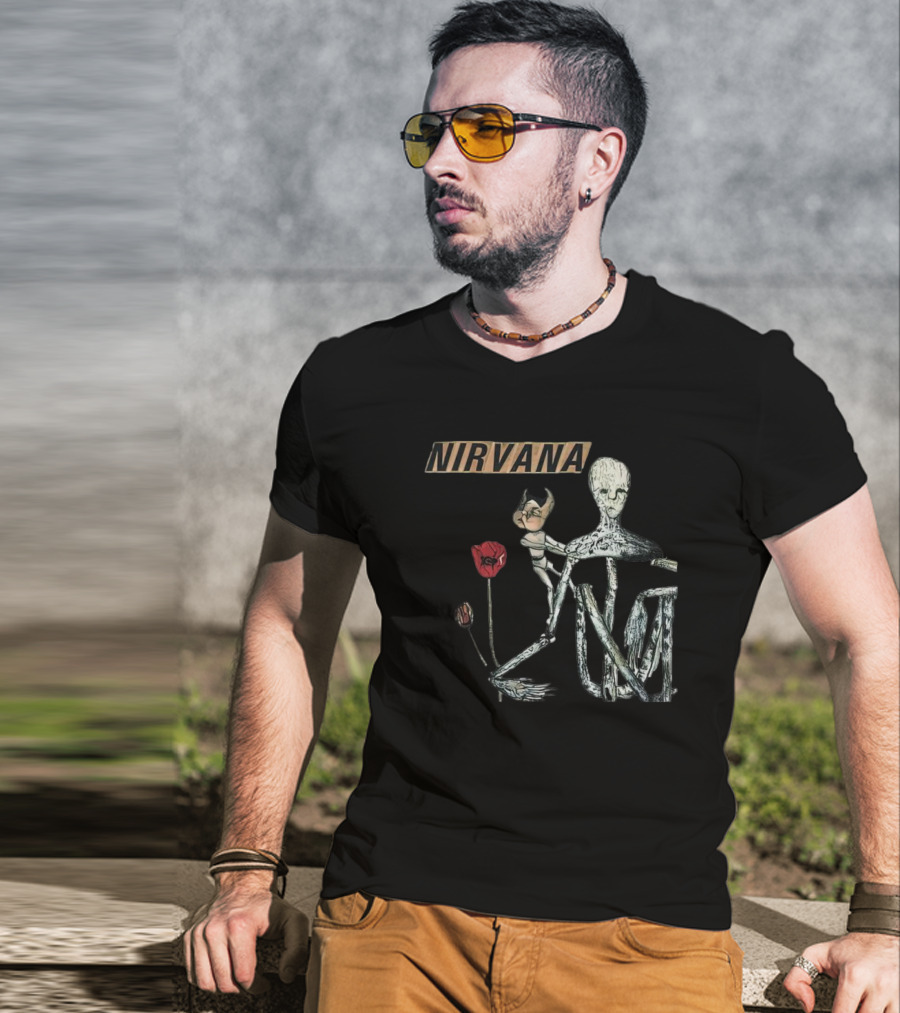 Nirvana Incesticide Vintage Album Cover T-Shirt