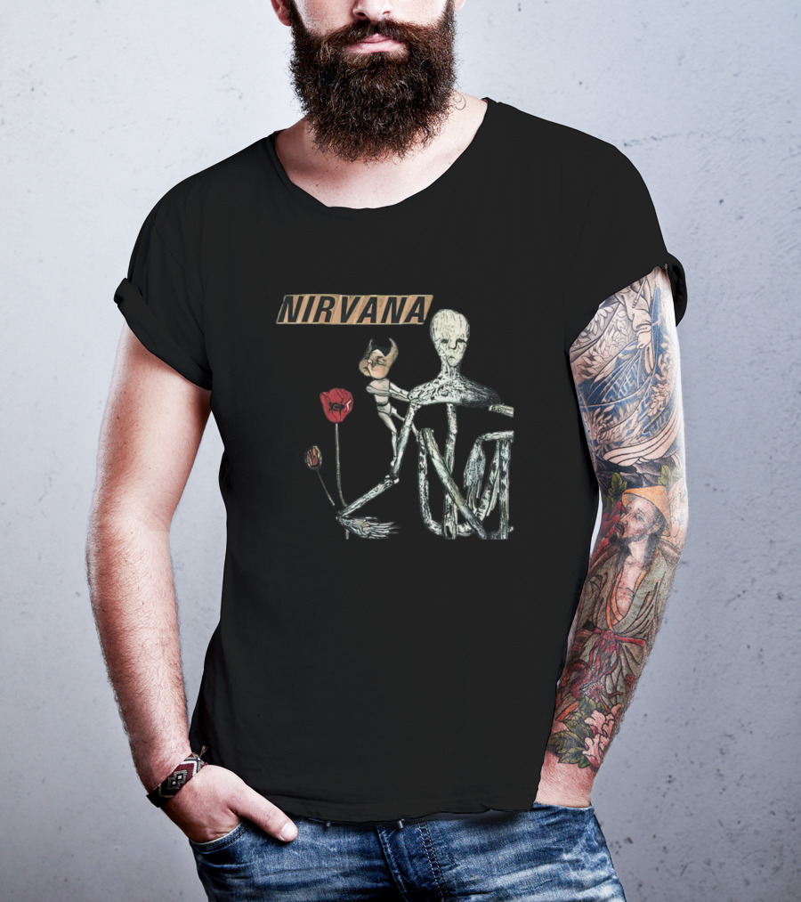 Nirvana Incesticide Vintage Album Cover T-Shirt