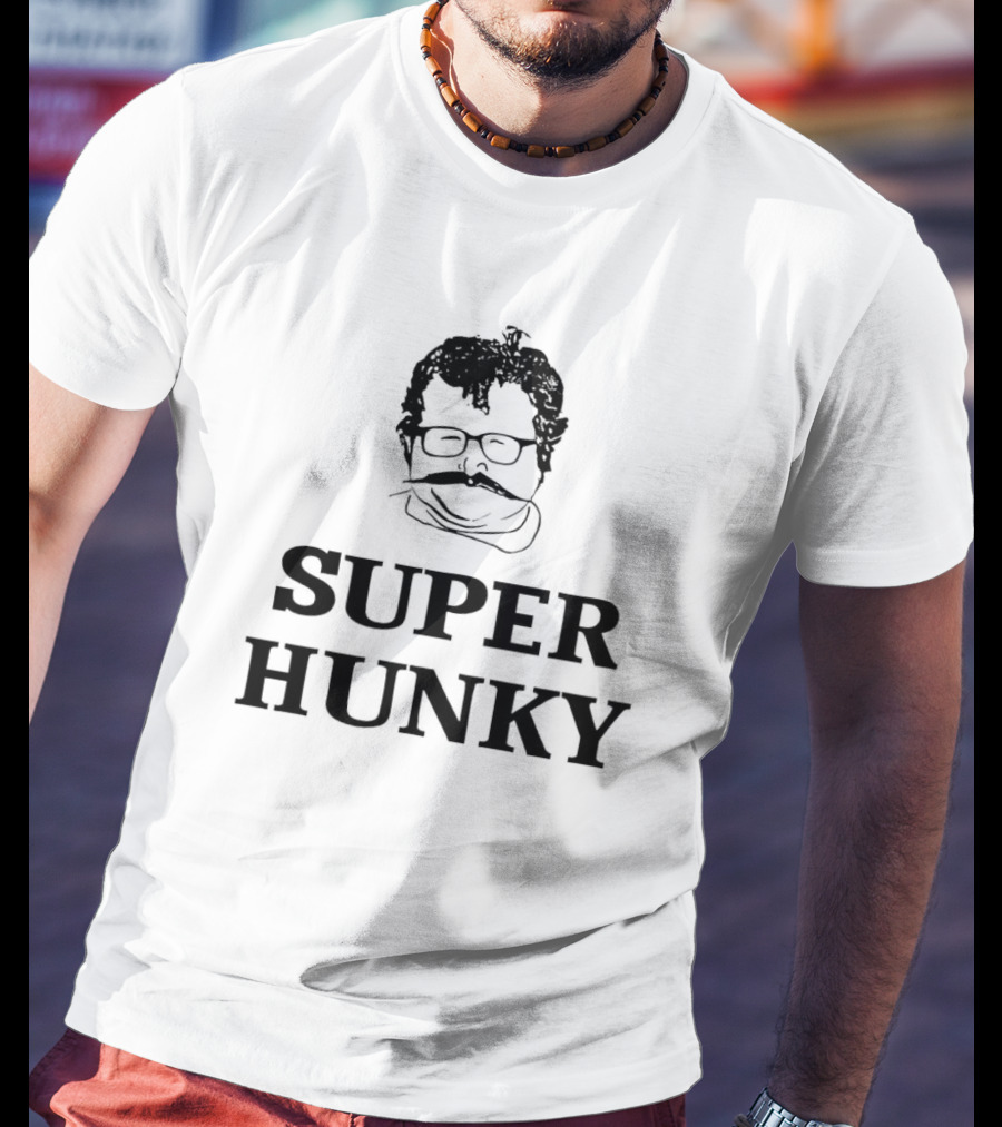 Super Hunky Sieman Mustache Glasses T-Shirt