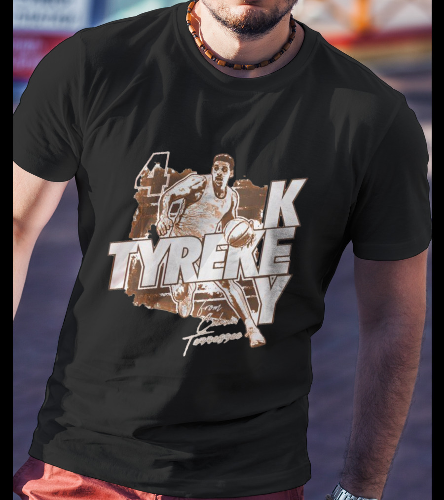 Tyreke Key Number 4 Basketball Player From Celina Tennessee T-Shirt