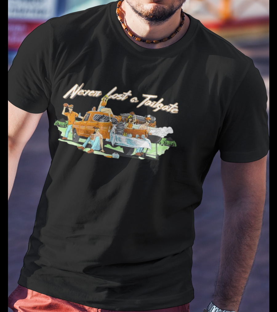 Never Lost A Tailgate Knoxville Truck BBQ Party T-Shirt