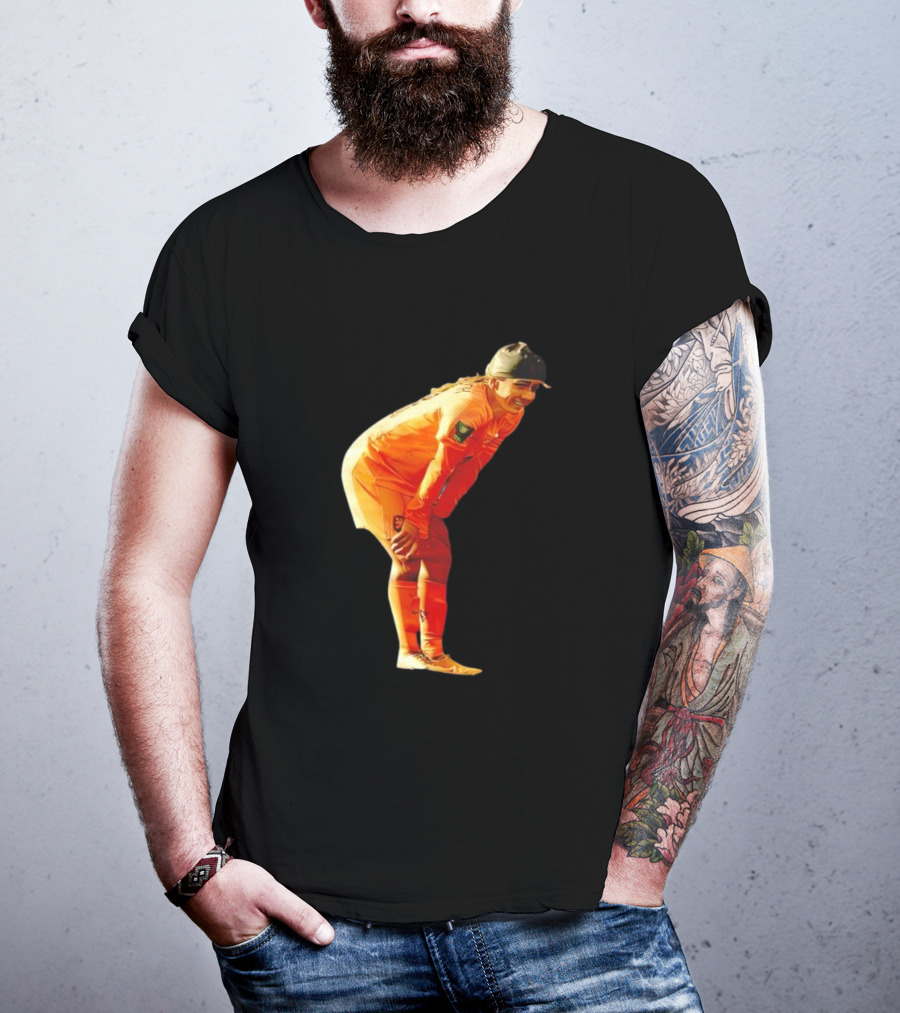 Spare One For Danielle Van De Donk Soccer Player Orange T-Shirt