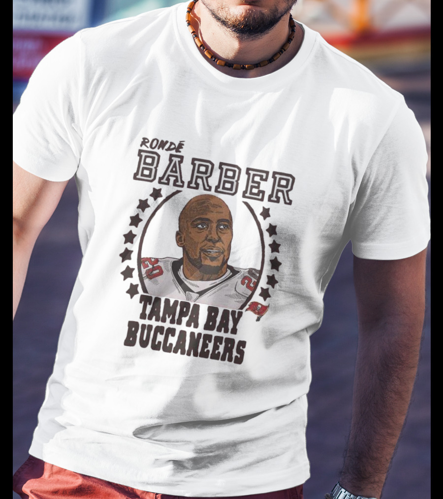 Ronde Barber Tampa Bay Buccaneers Stars T-Shirt