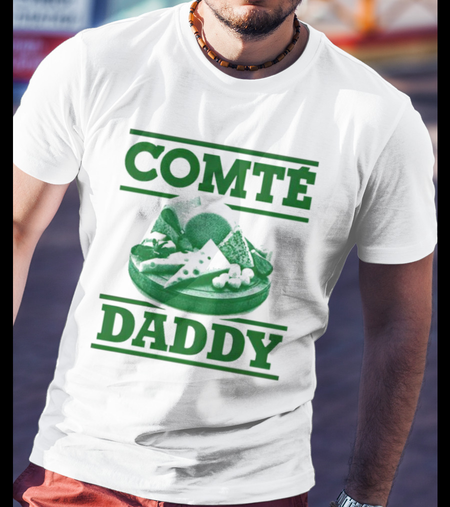 Comté Daddy Cheese Plate T-Shirt