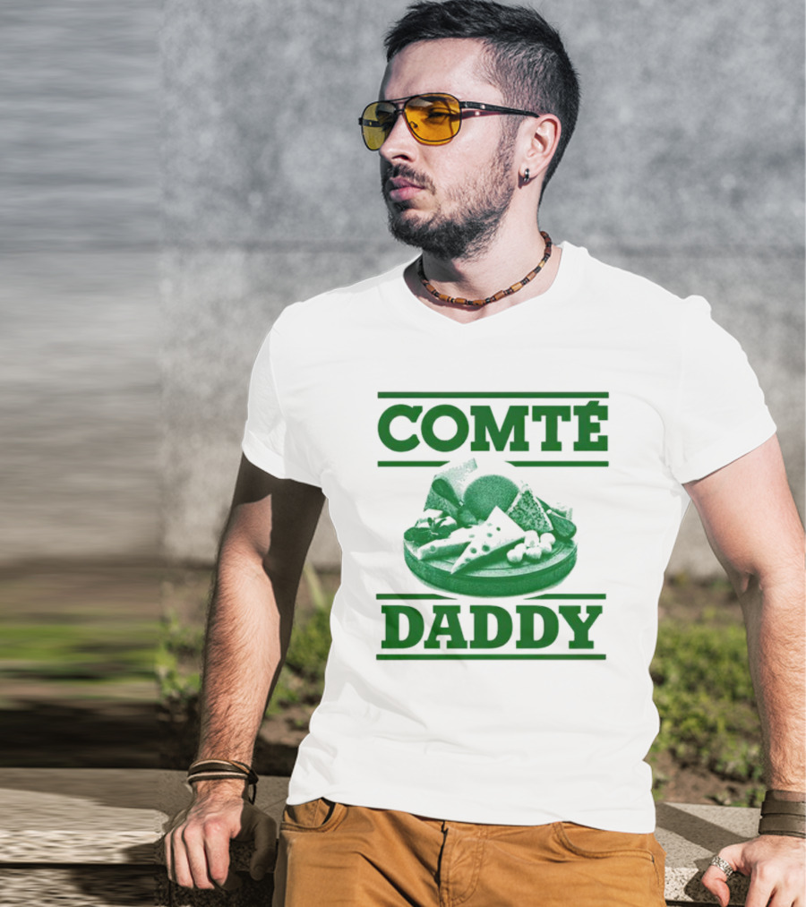 Comté Daddy Cheese Plate T-Shirt