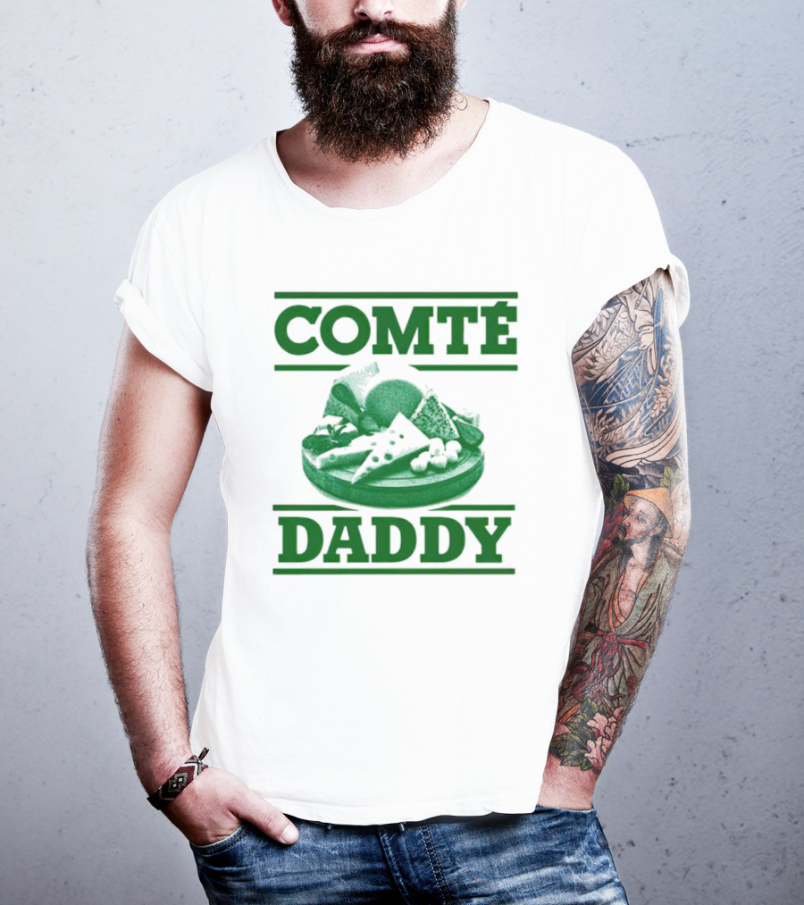 Comté Daddy Cheese Plate T-Shirt