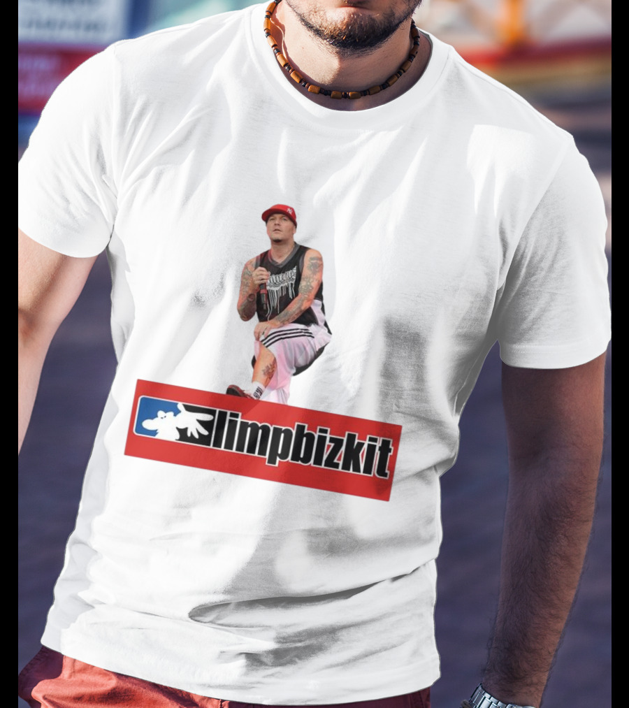 Limpbizkit Fred Durst Red Cap Black Tank Top Music Performance T-Shirt