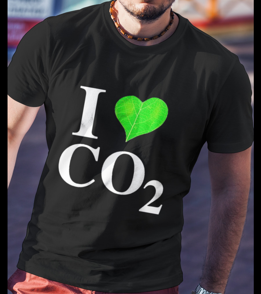 Robin Monotti I Heart CO2 Leaf T-Shirt