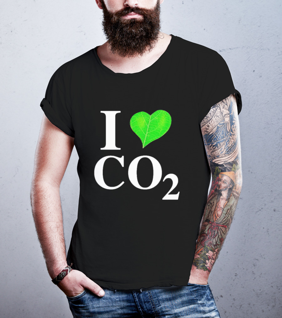 Robin Monotti I Heart CO2 Leaf T-Shirt