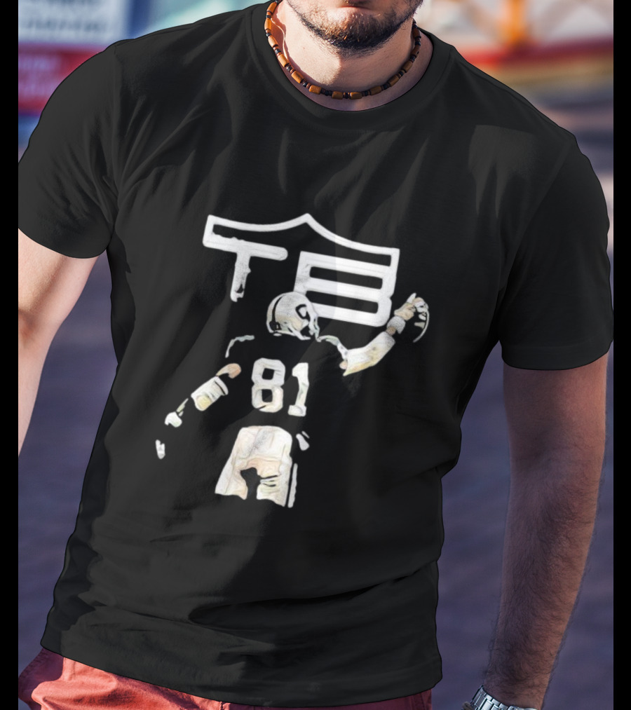 Raiders Tim Brown TB81 Football Legend T-Shirt