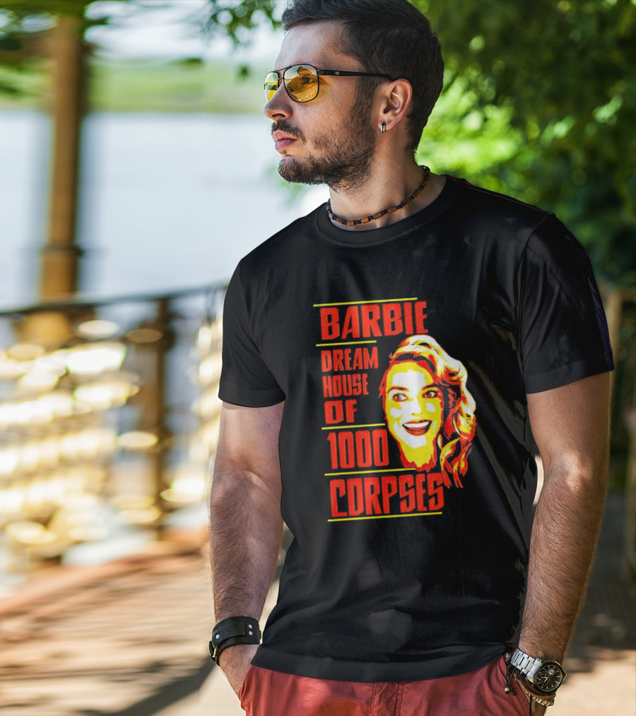 Barbie Dream House Of 1000 Corpses Creepy Face T-Shirt