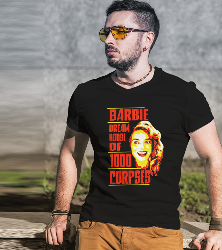 Barbie Dream House Of 1000 Corpses Creepy Face T-Shirt