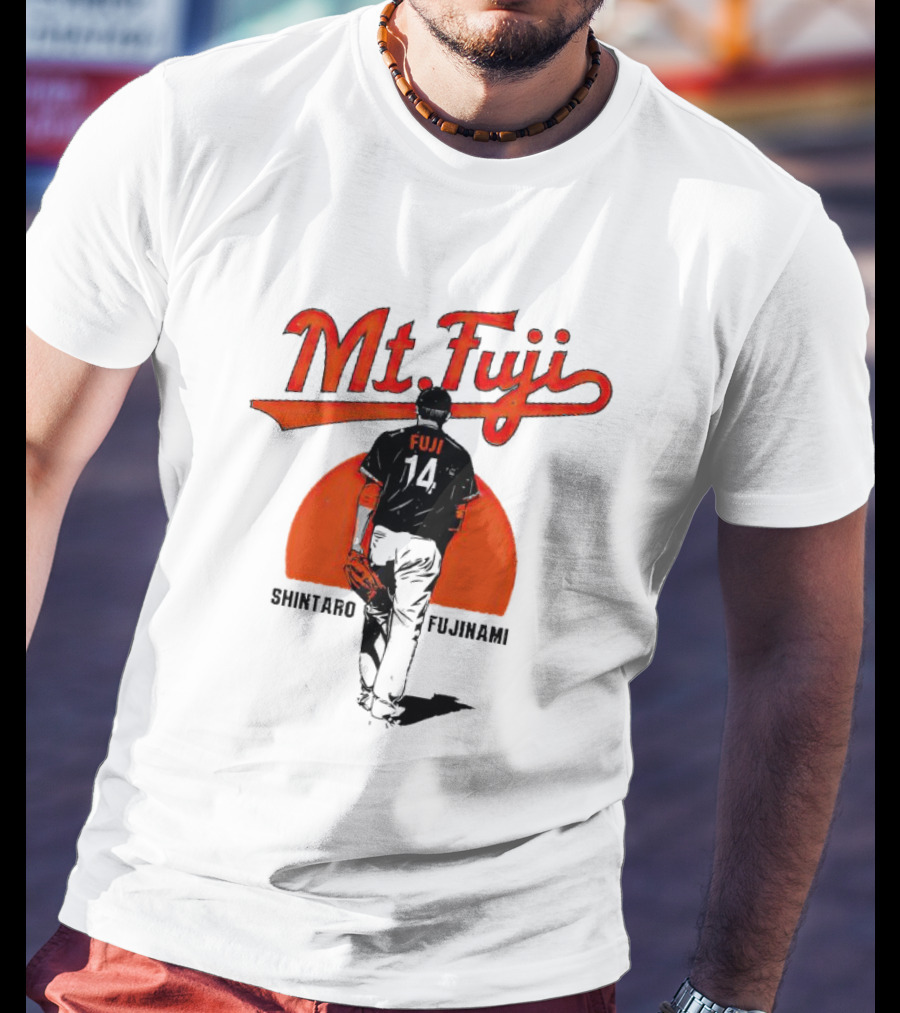Shintaro Fujinami Mt. Fuji Baseball Baltimore Orioles T-Shirt