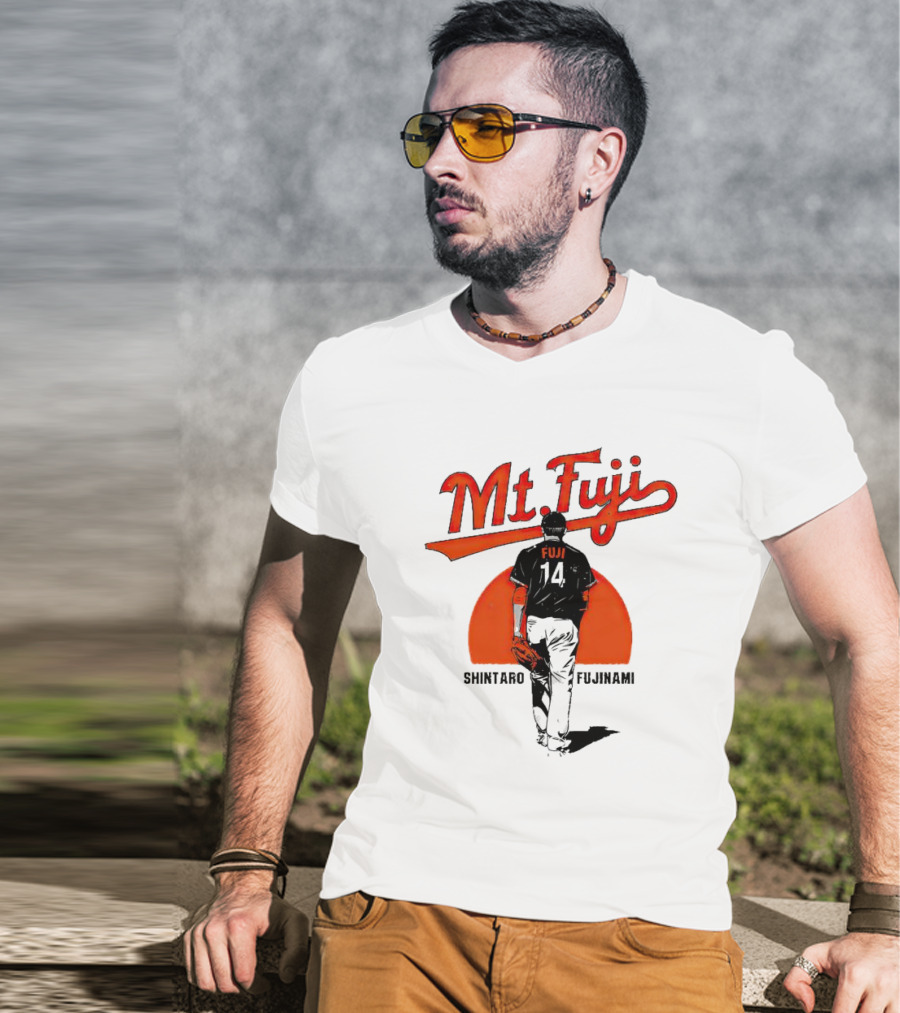 Shintaro Fujinami Mt. Fuji Baseball Baltimore Orioles T-Shirt