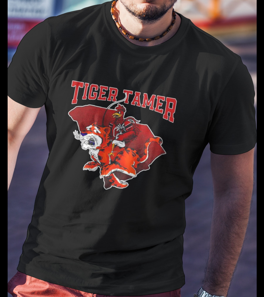 Tiger Tamer South Carolina Gamecocks Clemson Tigers Rivalry Victory 31-30 T-Shirt