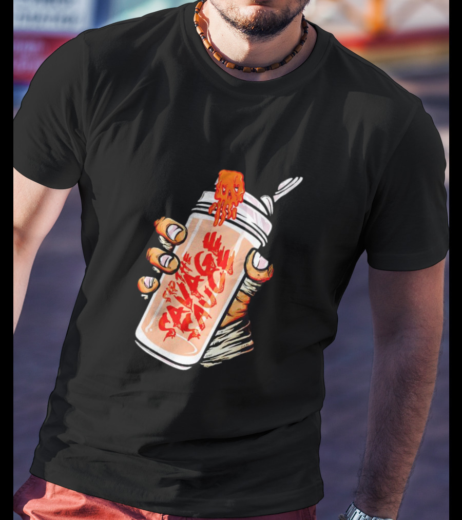 Iron Savages Consume Fiery Savage Sauce Bottle T-Shirt