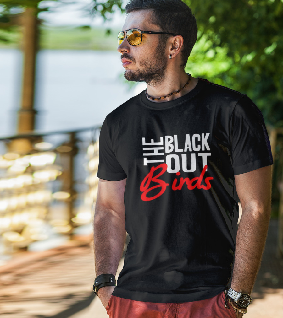The Black Out Birds Louisville T-Shirt