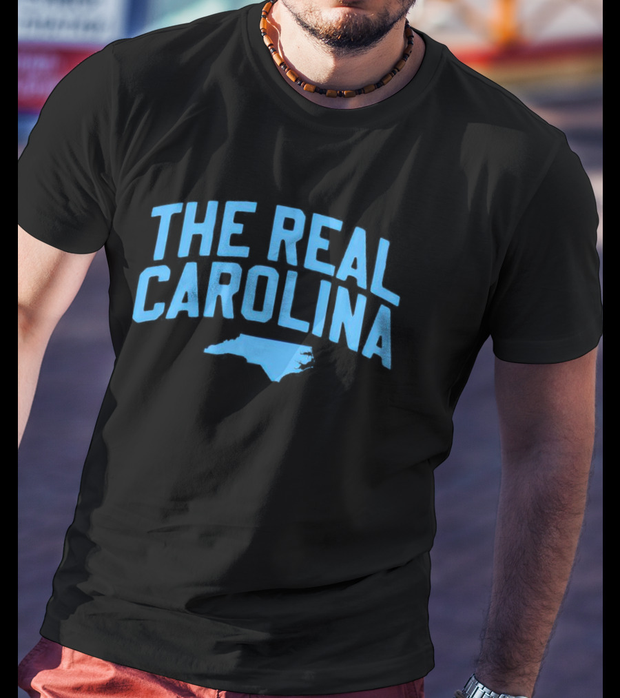 The Real Carolina NC Map T-Shirt