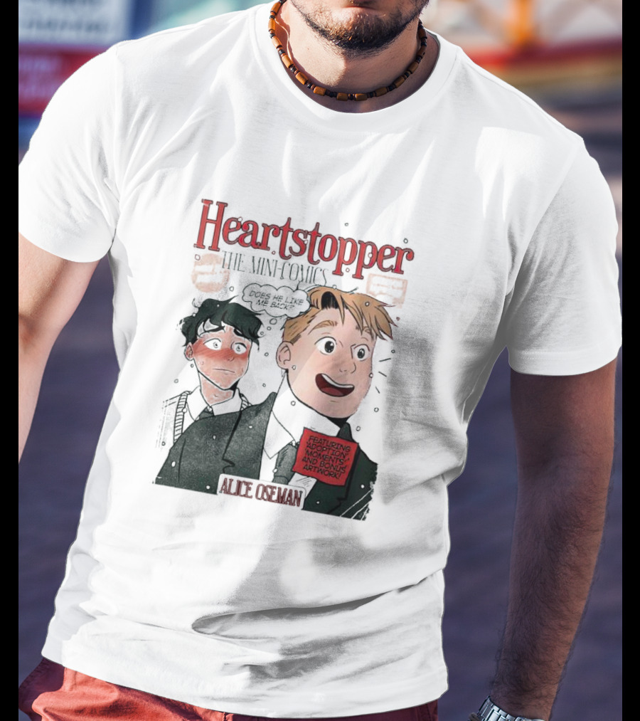 Heartstopper Featuring Adaptation Moments And Bonus Artwork By Alice Oseman T-Shirt