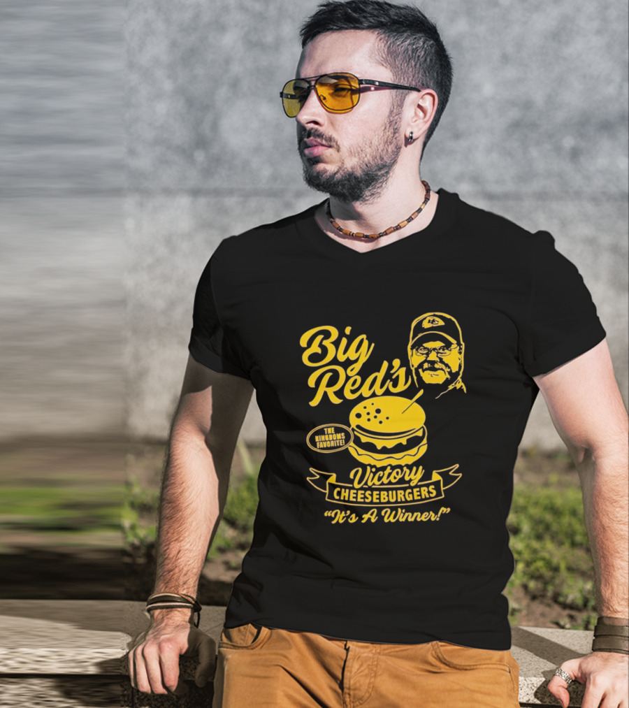 Big Red's Victory Cheeseburgers It's A Winner The Kingdom's Favorite T-Shirt
