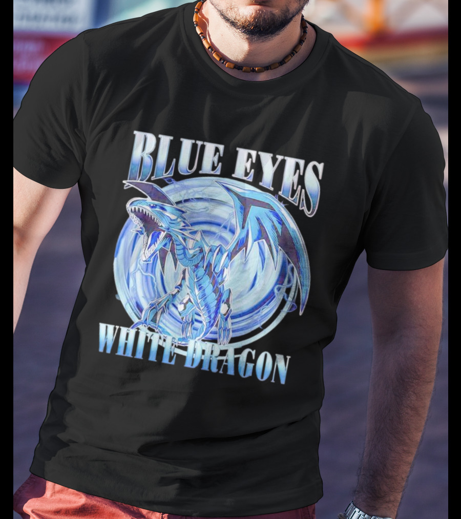 Blue Eyes White Dragon Iconic Character T-Shirt