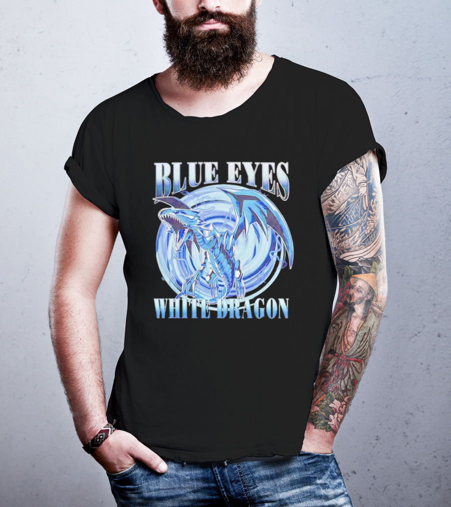 Blue Eyes White Dragon Iconic Character T-Shirt