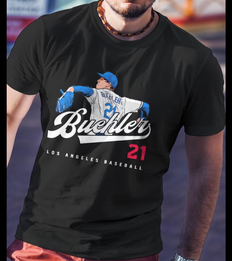 Buehler 21 Los Angeles Baseball T-Shirt