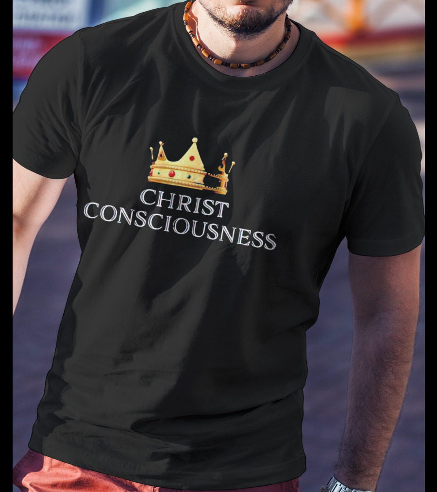 Christ Consciousness Golden Crown T-Shirt