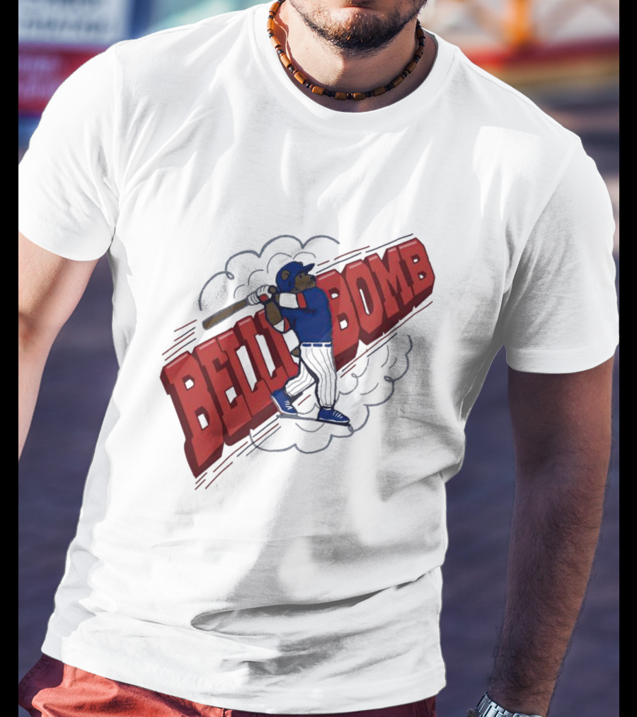 Cody Bellinger Belli Bomb Baseball Hit Iconic Swing T-Shirt