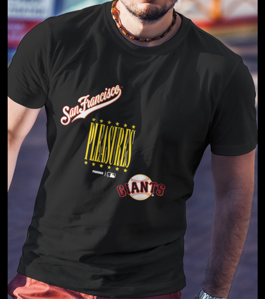 San Francisco Pleasures MLB Giants Baseball T-Shirt