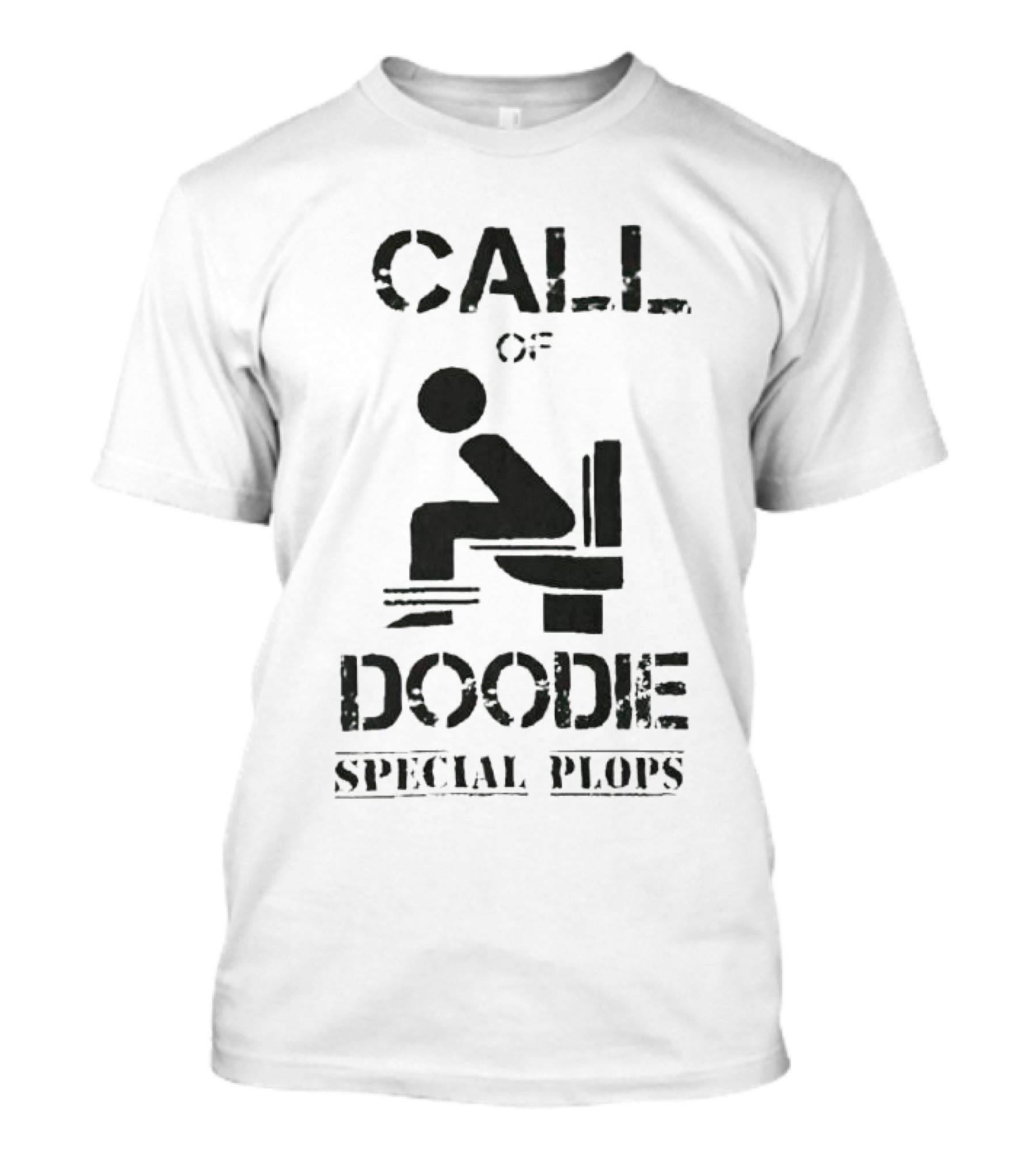 Call Of Doodie Special Plops Toilet Humor Iconic T-Shirt