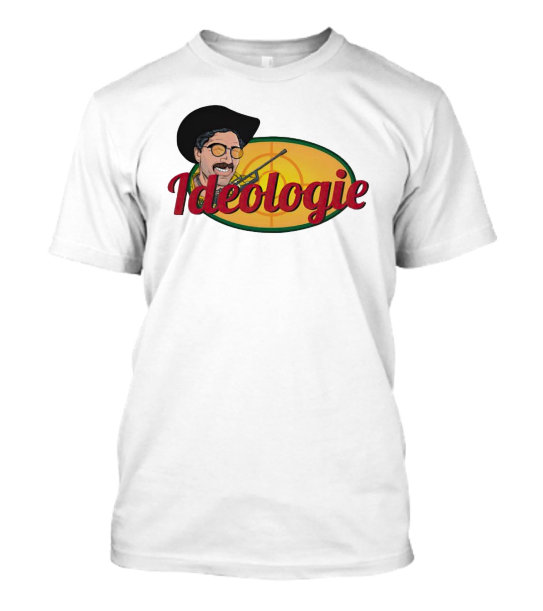 Ideologie Target Hasan Piker's Americore Pop-Up T-Shirt