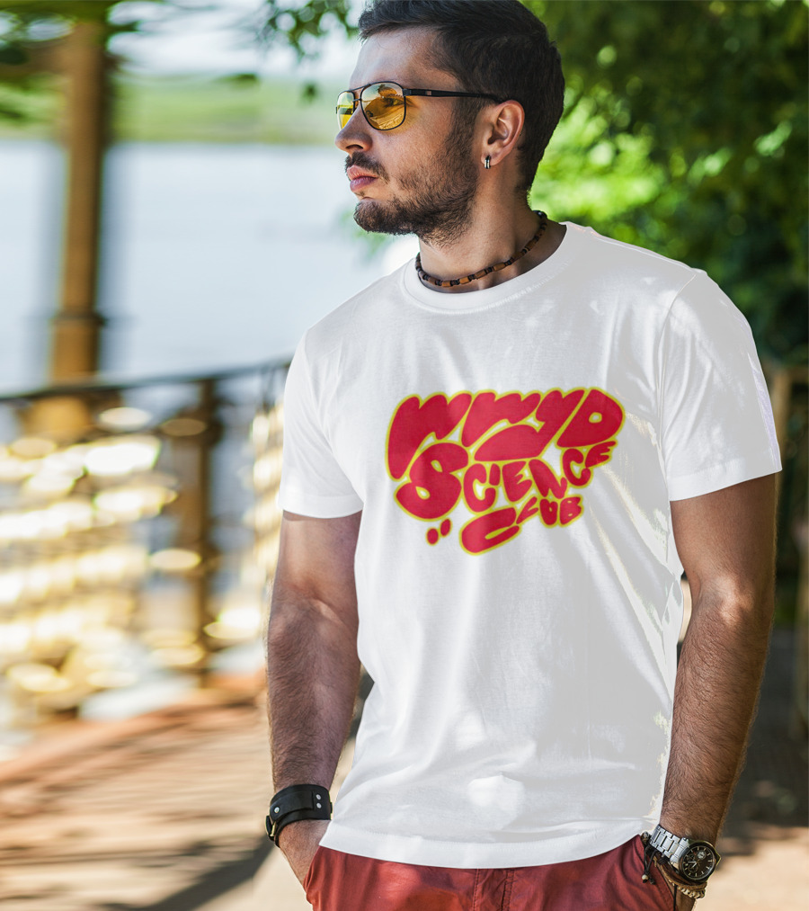 WWYD Science Club Retro Font T-Shirt
