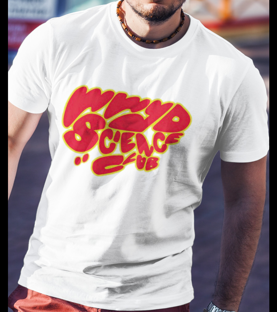 WWYD Science Club Retro Font T-Shirt