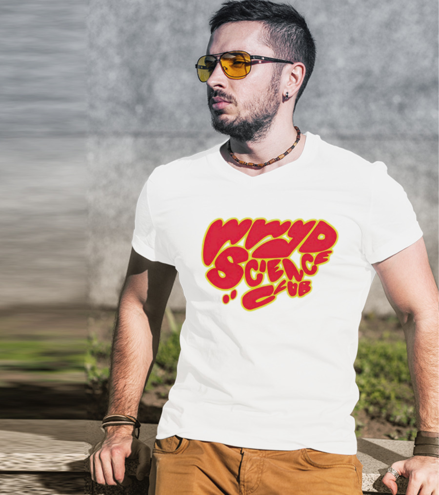 WWYD Science Club Retro Font T-Shirt