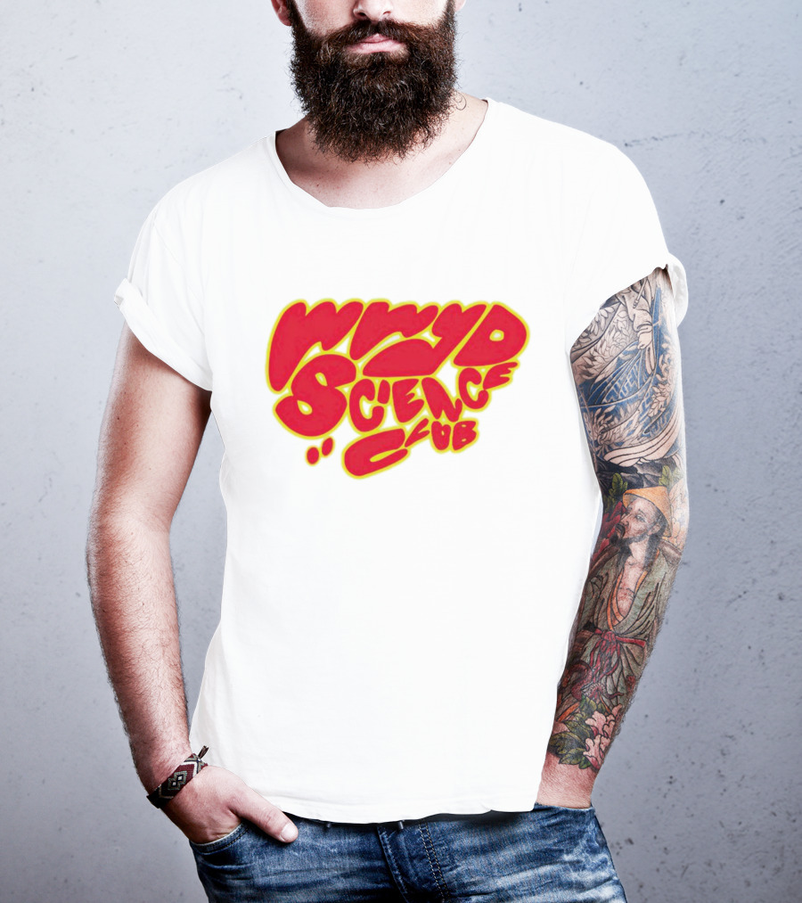 WWYD Science Club Retro Font T-Shirt