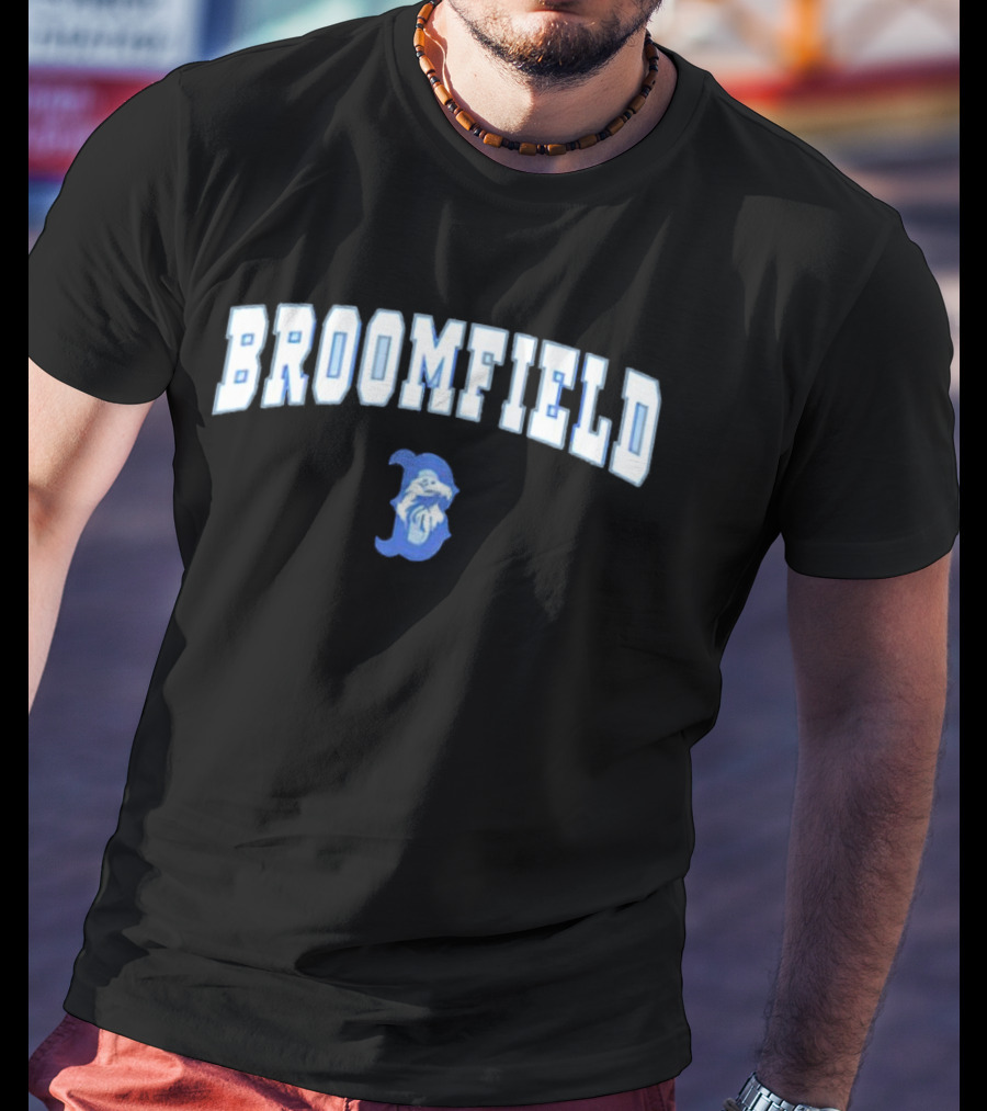 Broomfield High School Eagles Logo B With Eagle Head T-Shirt