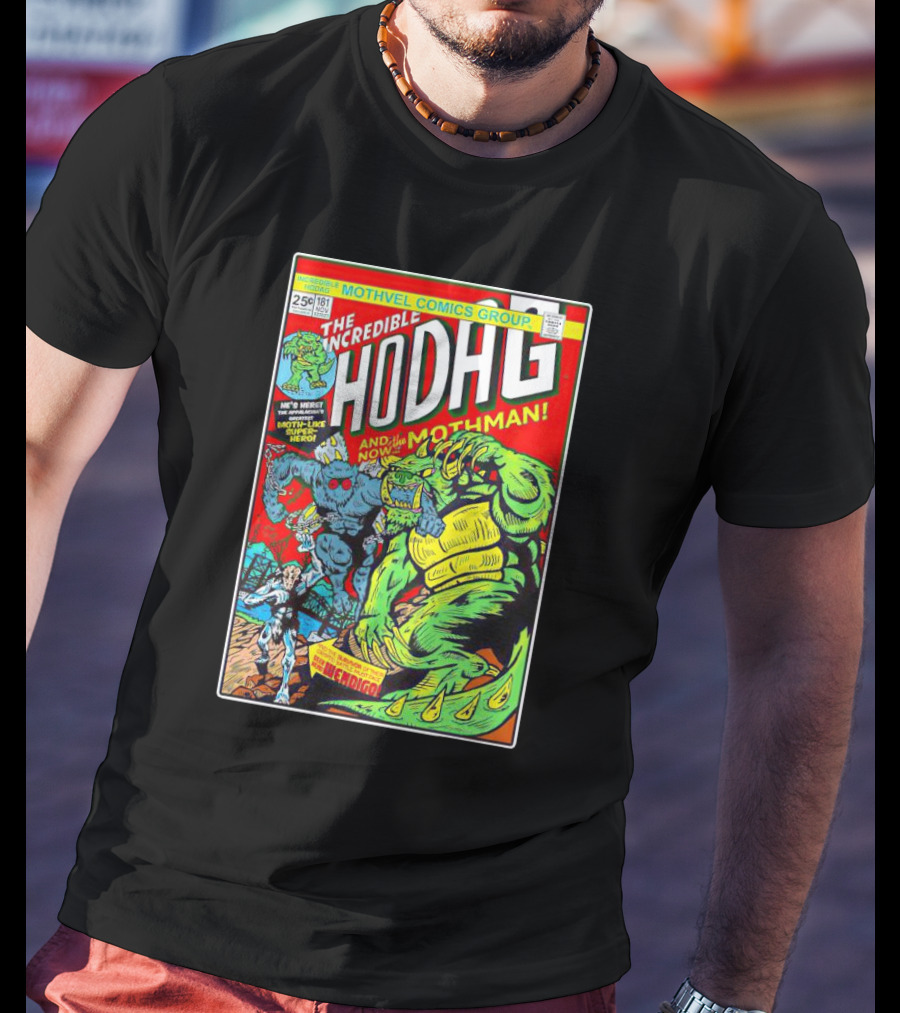 Mothvel Comics Group The Incredible Hodag And The Mothman Battles Incredico T-Shirt