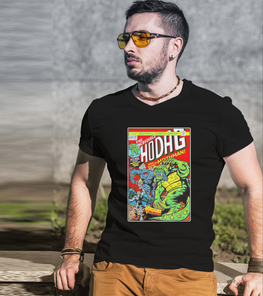 Mothvel Comics Group The Incredible Hodag And The Mothman Battles Incredico T-Shirt