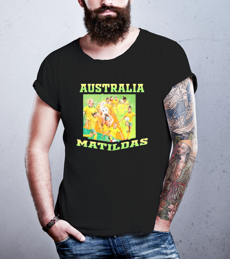 Australia Matildas Soccer Team Players T-Shirt