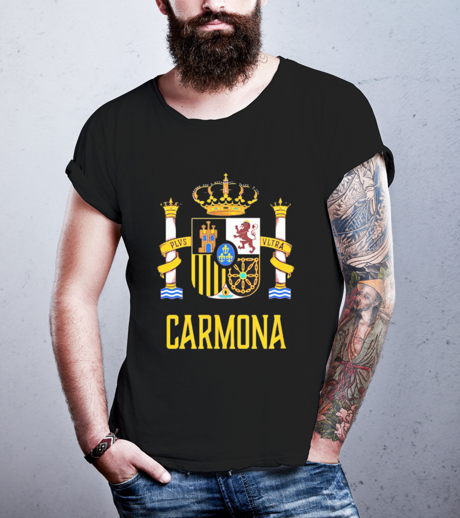 Carmona Spain Espana Coat Of Arms Crest Plus Ultra T-Shirt